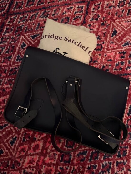Cambridge Satchel Backpack - Navy Color main image 4